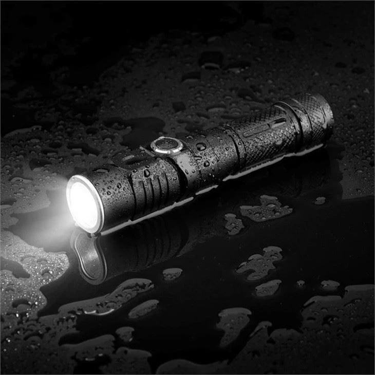 Pivoting Rechargeable Aluminium Flashlight wholesale