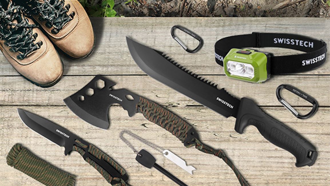 Este conjunto de ferramentas Swiss plus Tech Outdoors é definitivamente único