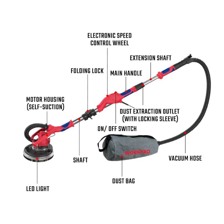 1050W 215MM DRYWALL SANDER suppliers