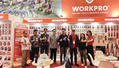 Ferramentas de hardware WORKPRO brilham na IndoBuildTech Expo 2024
